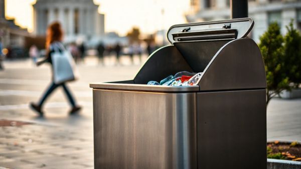 Équipements essentiels pour le tri sélectif dans les lieux publics