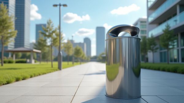 Poubelle de tri sélectif : comment équiper un espace public